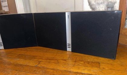 Jamo A 3SUB.5 Standing Speakers & Subwoofer Set Wired Black/Silver