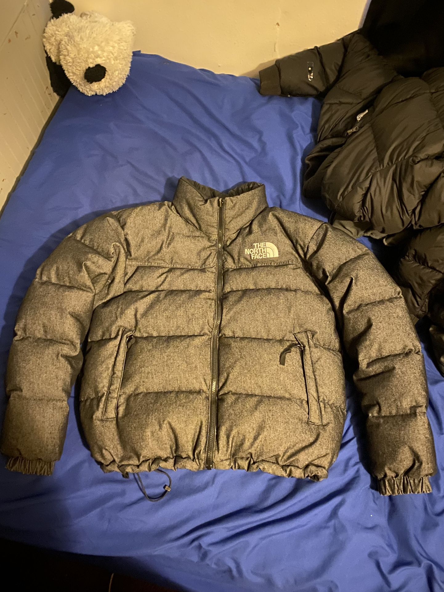 North Face Reversible Nuptse Puffer Jacket