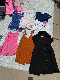 Girls rompers