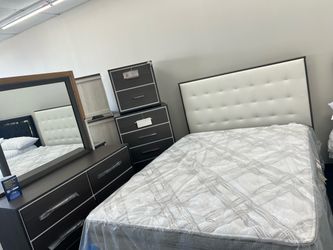 MODERN TUFTED BEDROOM SET – HUGE SALE!