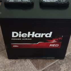 Diehard Red Car Battery