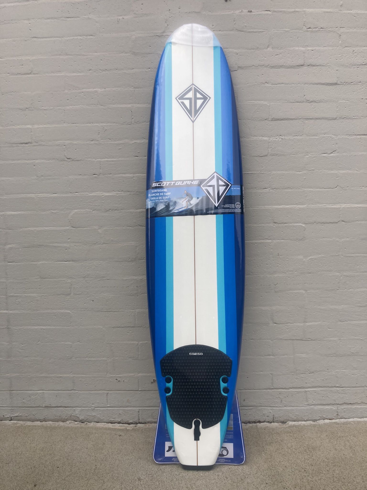8’ Foam Surfboard  (New - Unused)