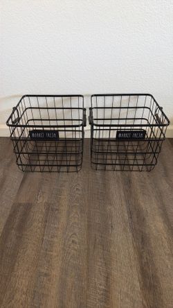 Rae Dunn Metal Baskets