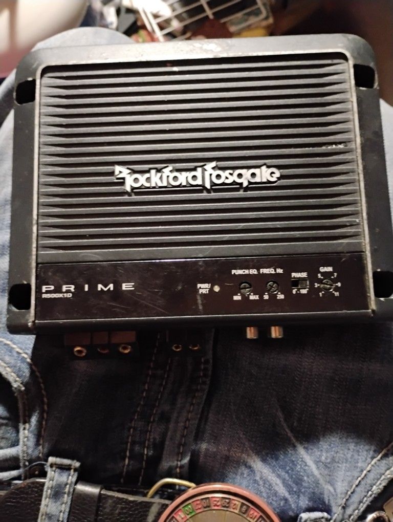 Rockford Fosgate R500X1D 500W Mono block Amp