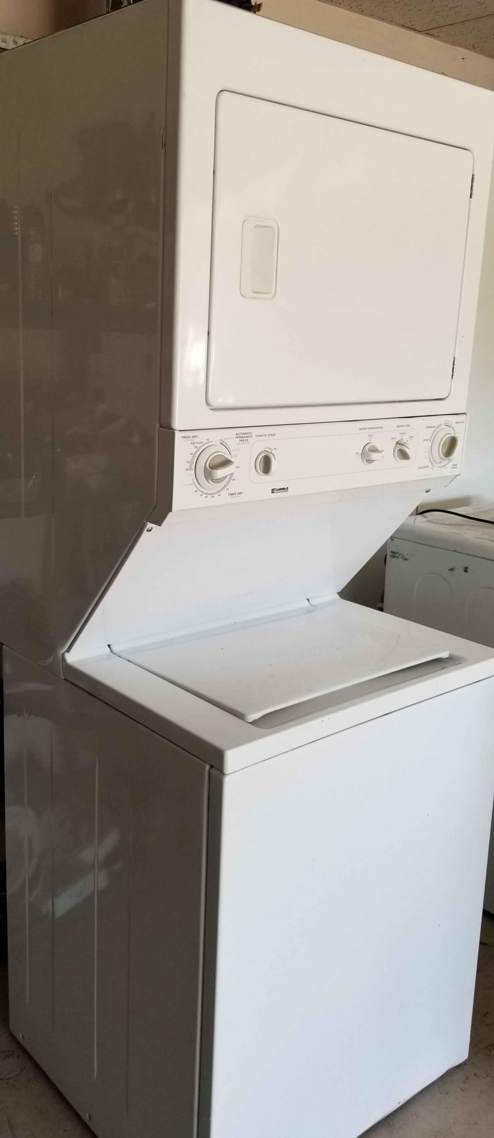 washer and electric dryer combo