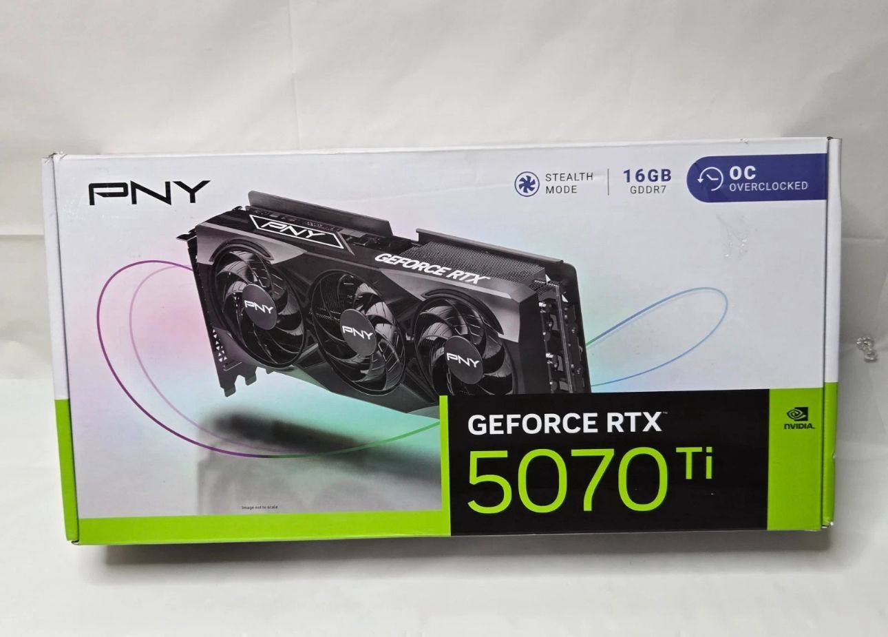 pny geforce rtx 5070 Ti 16gb GDDR7 5.0 graphics card tripe fan 