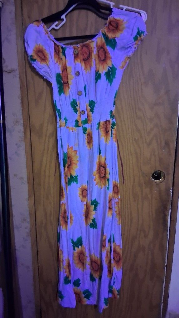 Cute Sunflower Dress