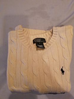 Pre owned Boys 5 polo sweater