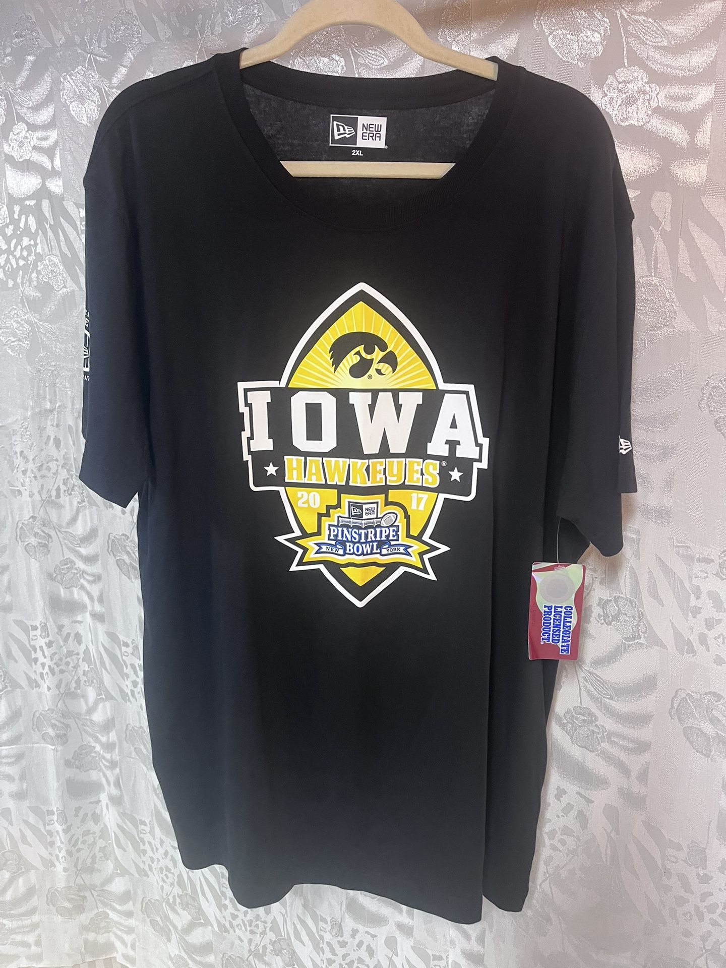 Men’s Iowa Hawkeyes Pinstripe Bowl Game T Shirt