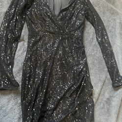 Black Sequin dress 