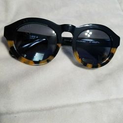 DIFF Sunglasses - Dime 2-tone black & tortoise