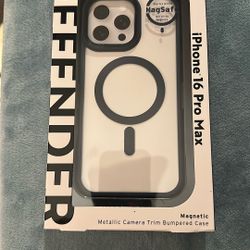 MVMT Defender iPhone 16 Pro Max Case-Magnetic MagSafe Bumper + Metal Camera Trim