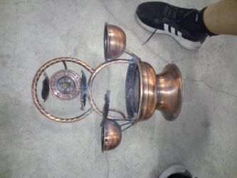  Copper Leaf And Wheel Waterfall