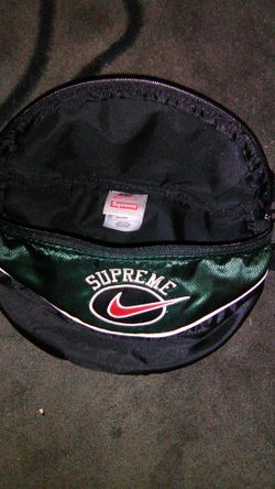 Nike supreme bag strap over vintage