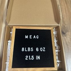 Felt Letter Board Sign 