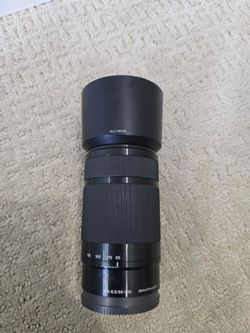 Sony E 55-210mm OSS zoom camera lens!
