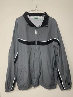 Mens Prince Tennis Rain Windbreaker Jacket Size XL