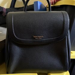 Kate Spade Knott Backpack (Black)