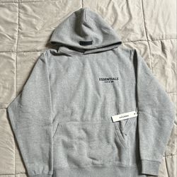 Essentials hoodie grey