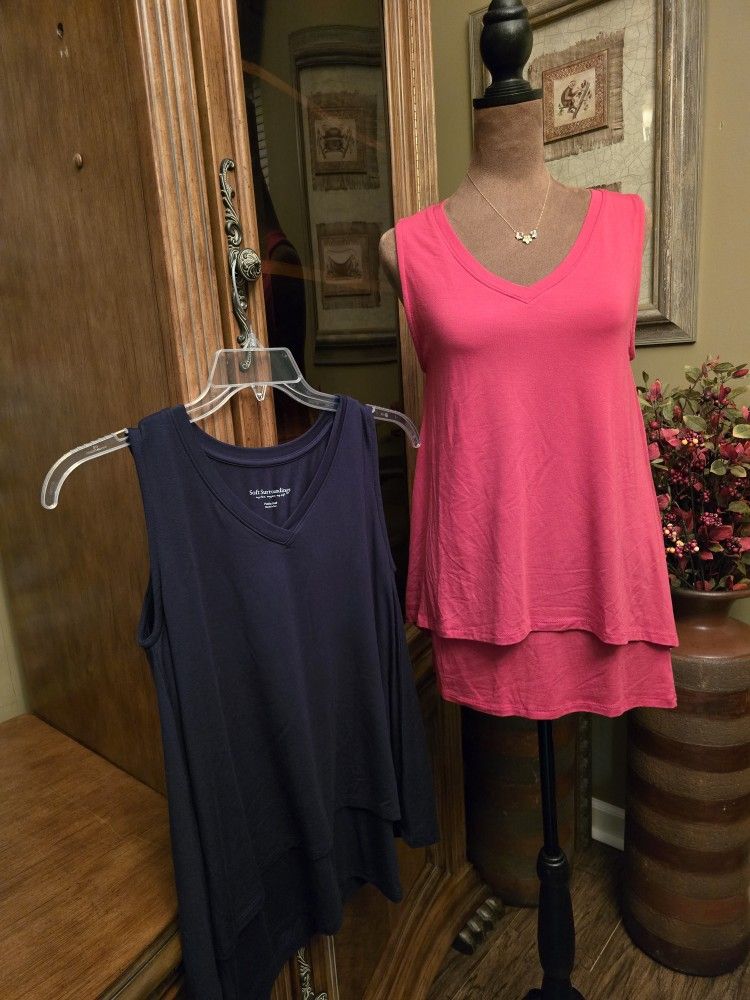 Soft Surroundings Lot Tunic Tops Tops Sz S