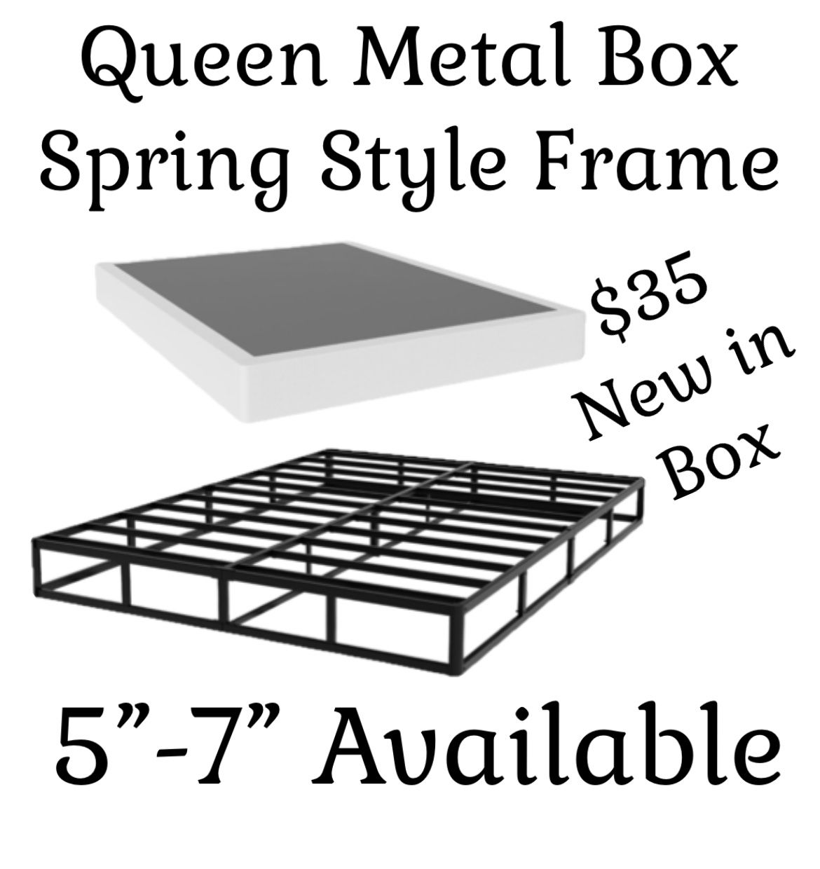 Queen Meta Box Spring Style