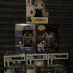 Funko Pops - Batman Characters Collection