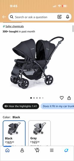 Double stroller