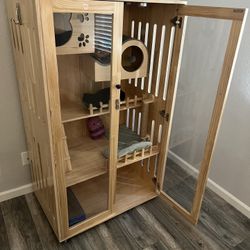 Cat House Wooden 