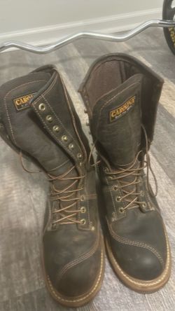 Carolina lineman boots size 9