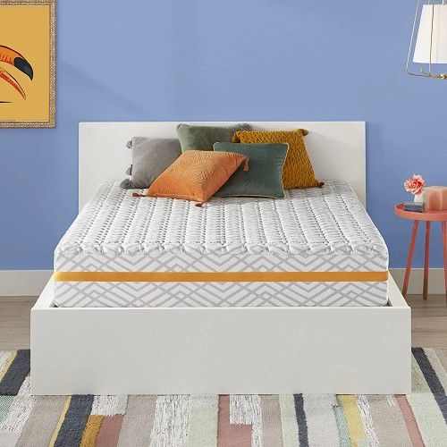 New! Full Size Simmons Hybrid Gel Memory Foam Mattress In The Box Seal 