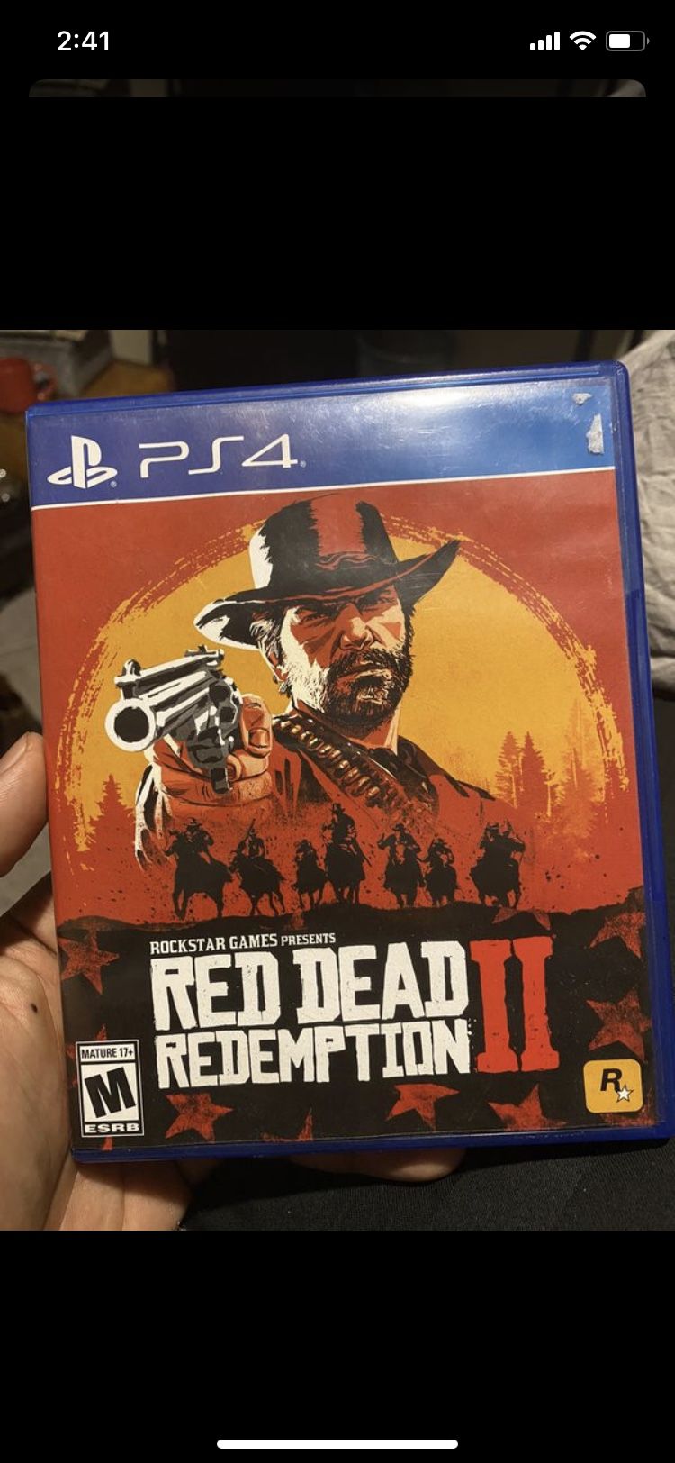 Red dead redemption 2. Play station 4