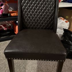 Dark Espresso Dining Or Accent Chair 
