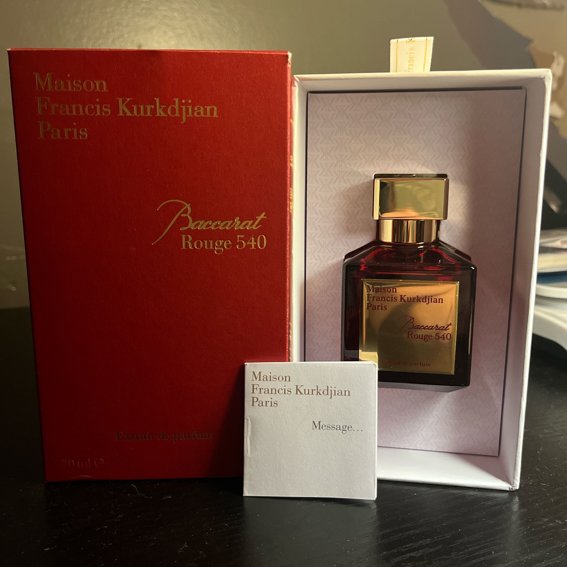 Baccarat Rouge 540 2.4oz