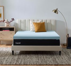 Lucid Cooling 3in mattress topper
