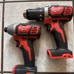 Milwaukee M18 Drill And Impact