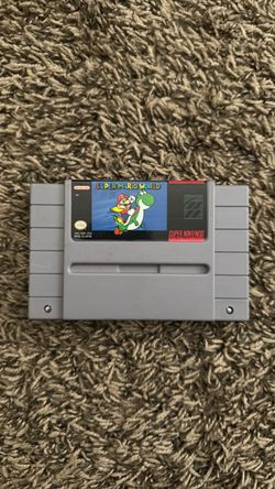 Super Mario World SNES Cartridge