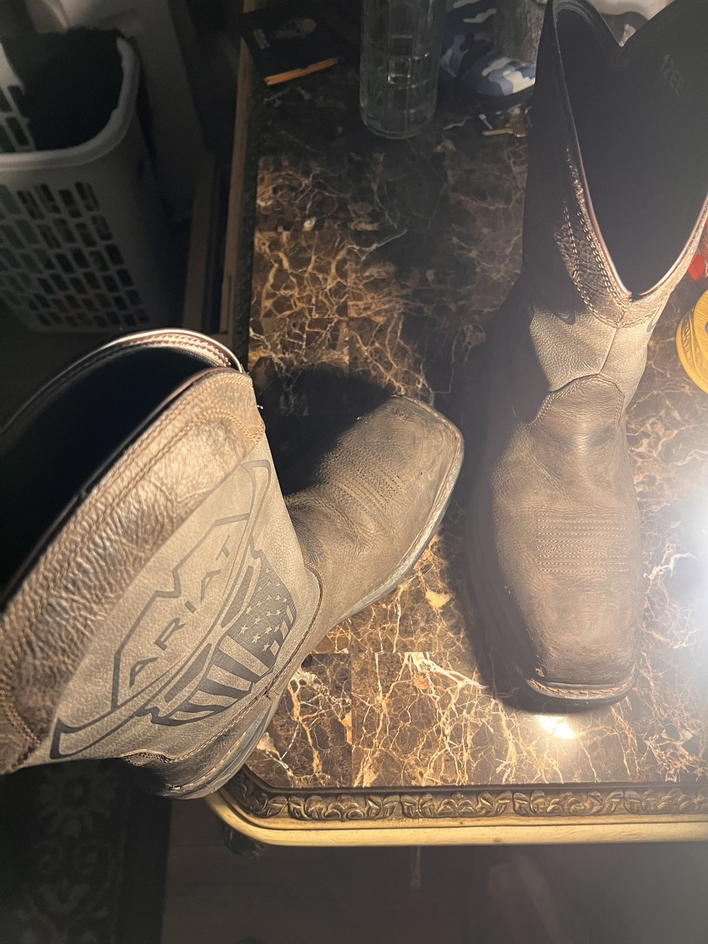 ARIAT Steel Toe Boots Size 12