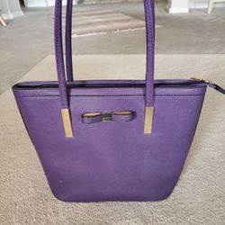 Beautiful Purple Handbag/Purse - Like New 