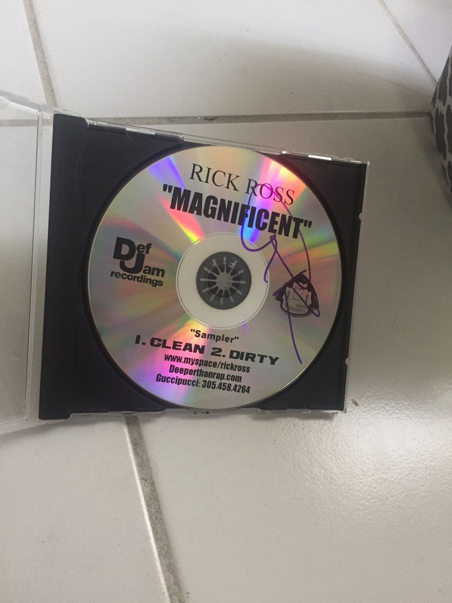 Signed CD