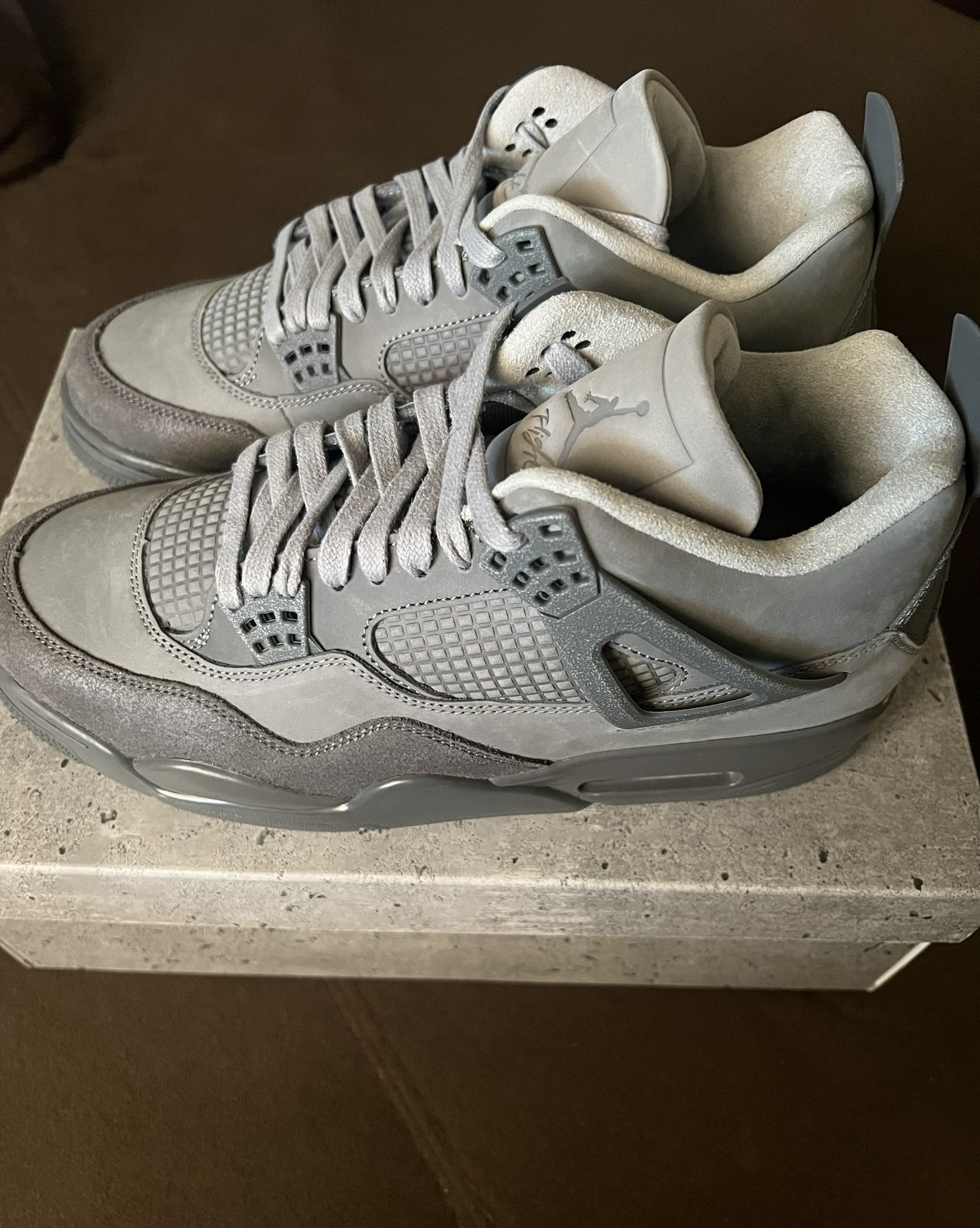 Original Jordan 4 Grey Cement Size 10 New