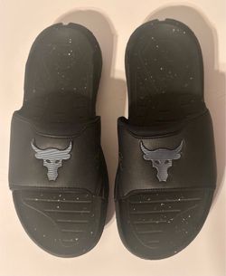 Under Armour Project Rock 3 Slides Men’s Size 10/Women’s Size 11.5