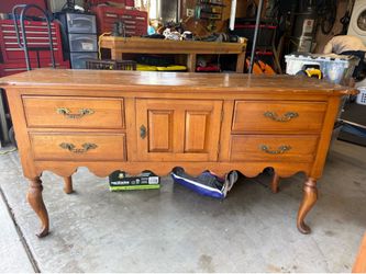 Buffet table