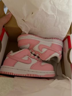 Nike pink dunks (toddler size)