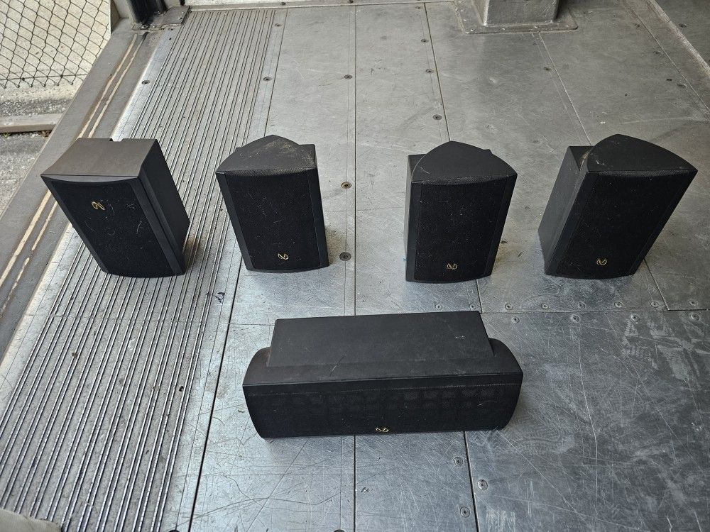 Infinity Minuette 5.1 Home Theatre speaker system.