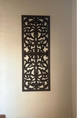 Wooden wall deco