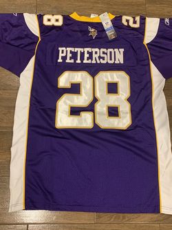 Adrian Peterson Jersey - Reebok On Field Performance - Size 50