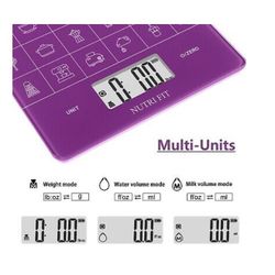 New nutrifit digital kitchen scale