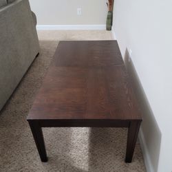 Brown  Coffee/center Table. 