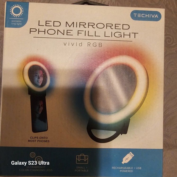 LED Mirror Phone Fill Light