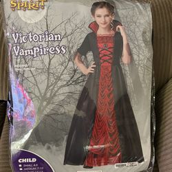 Victorian Vampiress Costume - Child Large